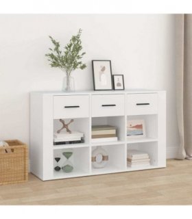 vidaXL Sideboard White 100x30x59.5 cm Engineered Wood