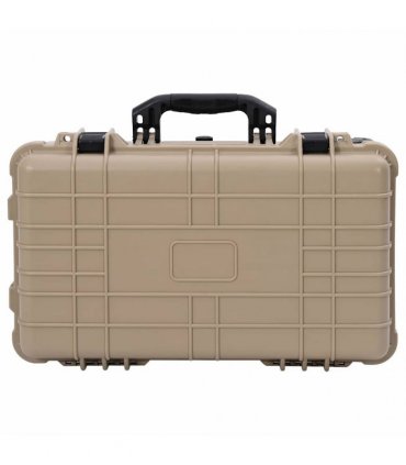 vidaXL Hard Luggage Case Sand 56 x 35 x 23 cm Polypropylene and ABS