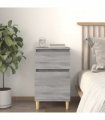 vidaXL Bedside Cabinet Grey Sonoma 40x35x70 cm