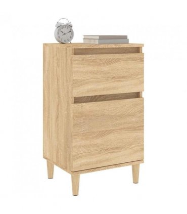 vidaXL Bedside Cabinets 2 pcs Sonoma Oak 40x35x70 cm