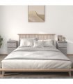 vidaXL Bedside Cabinets 2 pcs Grey Sonoma 40x35x70 cm