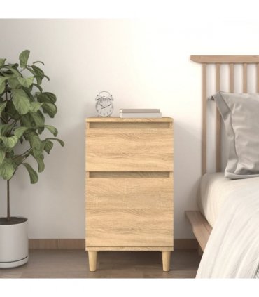 vidaXL Bedside Cabinet Sonoma Oak 40x35x70 cm