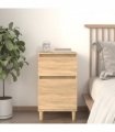 vidaXL Bedside Cabinet Sonoma Oak 40x35x70 cm