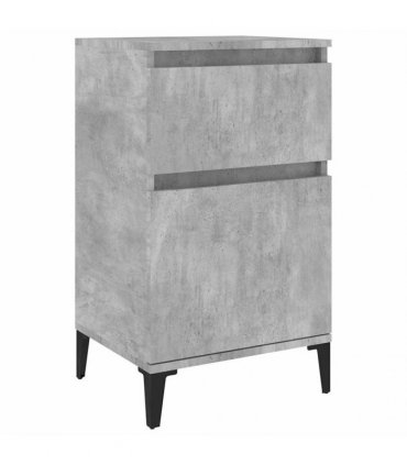 vidaXL Bedside Cabinet Concrete Grey 40x35x70 cm — V0672037674