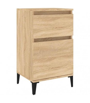 vidaXL Bedside Cabinet Sonoma Oak 40x35x70 cm — V0672037679