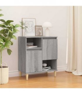 vidaXL Sideboard Grey Sonoma 60x35x70 cm Engineered Wood — V0672037692