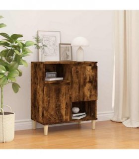 vidaXL Sideboard Smoked Oak 60x35x70 cm Engineered Wood — V0672037693