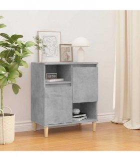 vidaXL Sideboard Concrete Grey 60x35x70 cm Engineered Wood — V0672037697