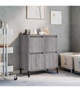 vidaXL Sideboard Grey Sonoma 60x35x70 cm Engineered Wood — V0672037728