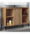 vidaXL Sink Cabinet Artisan Oak 80x33x60 cm Engineered Wood — V0672037798