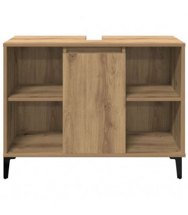 vidaXL Sink Cabinet Artisan Oak 80x33x60 cm Engineered Wood — V0672037798