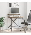 vidaXL Desk Old Wood 80 x 50 x 90 cm Engineered Wood