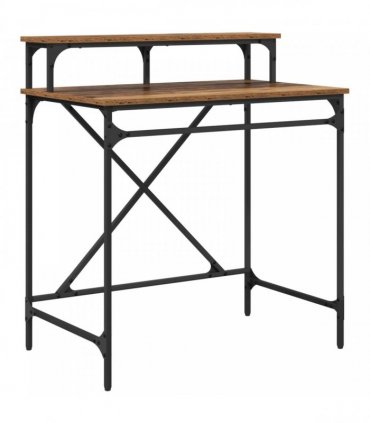 vidaXL Desk Old Wood 80 x 50 x 90 cm Engineered Wood