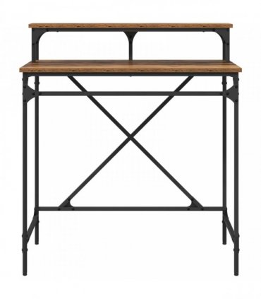 vidaXL Desk Old Wood 80 x 50 x 90 cm Engineered Wood