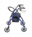 Iron Walker with Wheels Black & Blue