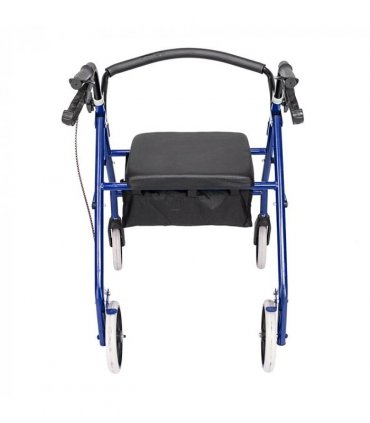Iron Walker with Wheels Black & Blue