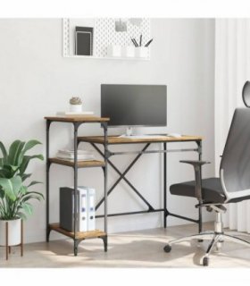 vidaXL Desk Old Wood 105 x 50 x 90 cm Engineered Wood