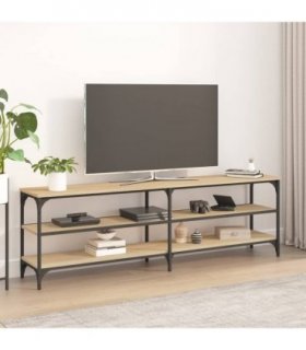 vidaXL TV Cabinet Sonoma Oak 160x30x50 cm Engineered Wood