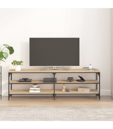 vidaXL TV Cabinet Sonoma Oak 160x30x50 cm Engineered Wood