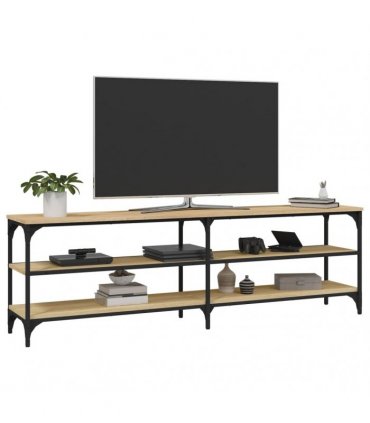 vidaXL TV Cabinet Sonoma Oak 160x30x50 cm Engineered Wood