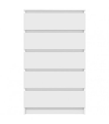 vidaXL Drawer Cabinet White 60x36x103 cm Engineered Wood