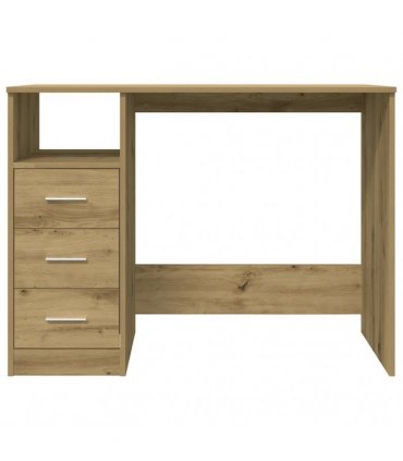 vidaXL Desk Artisan Oak 102x50x76 cm Engineered Wood