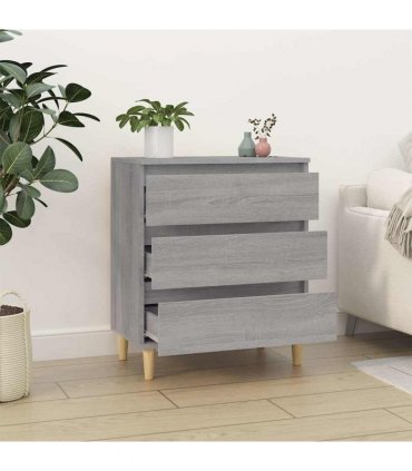 vidaXL Sideboard Grey Sonoma 60x35x70 cm Engineered Wood — V0672037883