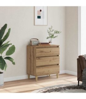 vidaXL Sideboard Artisan Oak 60x35x70 cm Engineered Wood — V0672037884