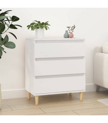 vidaXL Sideboard White 60x35x70 cm Engineered Wood — V0672037887