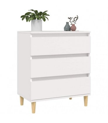 vidaXL Sideboard White 60x35x70 cm Engineered Wood — V0672037887