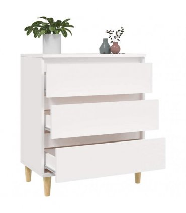 vidaXL Sideboard White 60x35x70 cm Engineered Wood — V0672037887