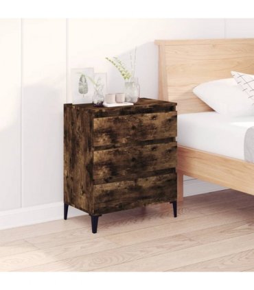vidaXL Sideboard Smoked Oak 60x35x70 cm Engineered Wood — V0672037895