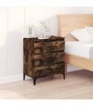 vidaXL Sideboard Smoked Oak 60x35x70 cm Engineered Wood — V0672037895