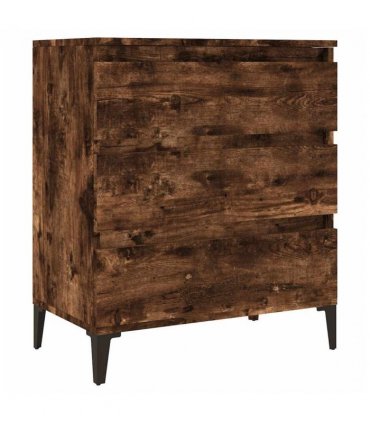 vidaXL Sideboard Smoked Oak 60x35x70 cm Engineered Wood — V0672037895