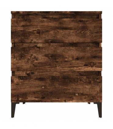 vidaXL Sideboard Smoked Oak 60x35x70 cm Engineered Wood — V0672037895