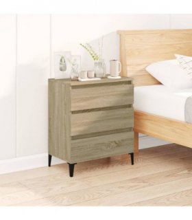 vidaXL Sideboard Sonoma Oak 60x35x70 cm Engineered Wood — V0672037896