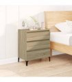 vidaXL Sideboard Sonoma Oak 60x35x70 cm Engineered Wood — V0672037896