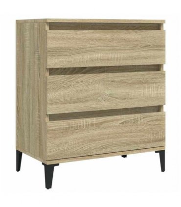 vidaXL Sideboard Sonoma Oak 60x35x70 cm Engineered Wood — V0672037896