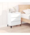 vidaXL Sideboard White 60x35x70 cm Engineered Wood — V0672037897