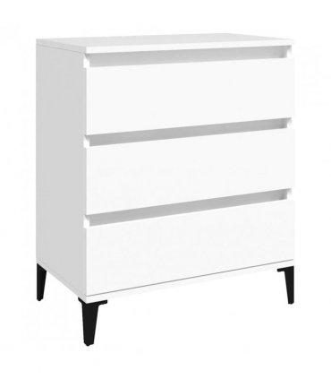vidaXL Sideboard White 60x35x70 cm Engineered Wood — V0672037897