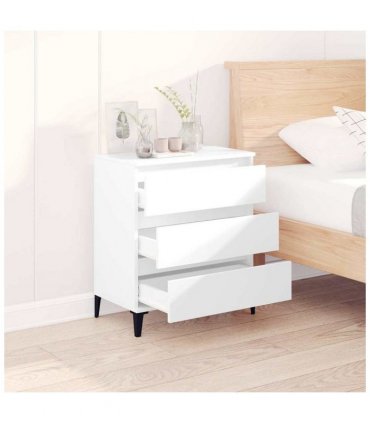 vidaXL Sideboard White 60x35x70 cm Engineered Wood — V0672037897