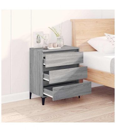 vidaXL Sideboard Grey Sonoma 60x35x70 cm Engineered Wood — V0672037898