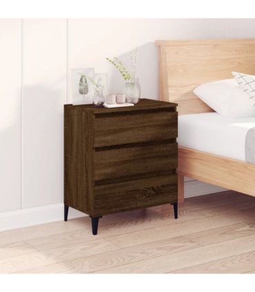 vidaXL Sideboard Brown Oak 60x35x70 cm Engineered Wood — V0672037901