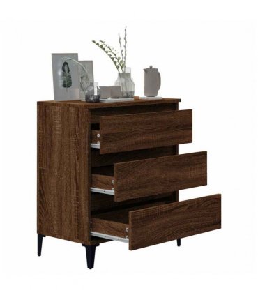 vidaXL Sideboard Brown Oak 60x35x70 cm Engineered Wood — V0672037901
