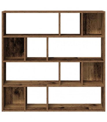 vidaXL Book Cabinet/Room Divider Old Wood 105x24x102 cm