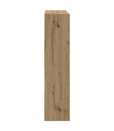 vidaXL Book Cabinet/Room Divider Artisan Oak 105x24x102 cm