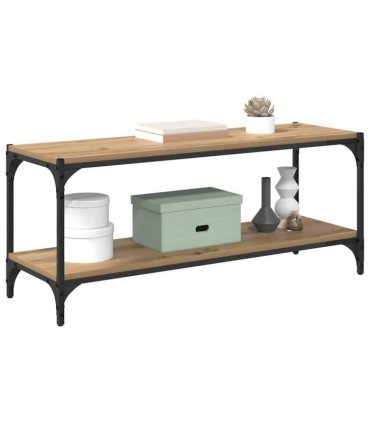 vidaXL TV Cabinet Artisan Oak 100 x 33 x 41 cm