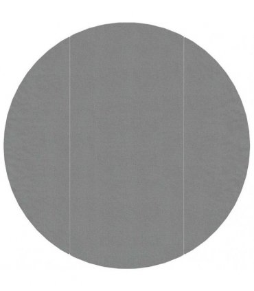 vidaXL Pool Ground Cloth Light Grey Ø366 cm Polyester Geotextile — Size: Ø 366 cm