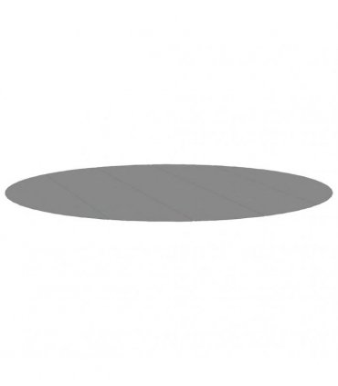 vidaXL Pool Ground Cloth Light Grey Ø550 cm Polyester Geotextile — Size: Ø 550 cm — V0672037953
