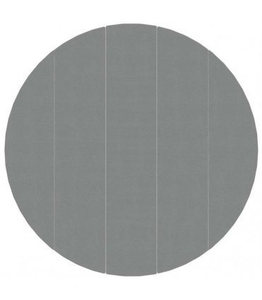 vidaXL Pool Ground Cloth Light Grey Ø550 cm Polyester Geotextile — Size: Ø 550 cm — V0672037953